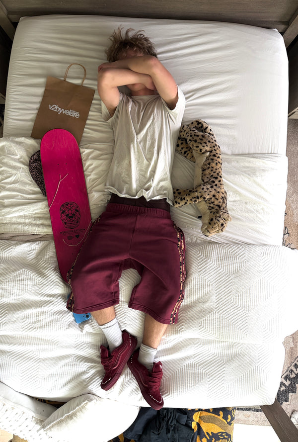 Burgundy Noire Shorts