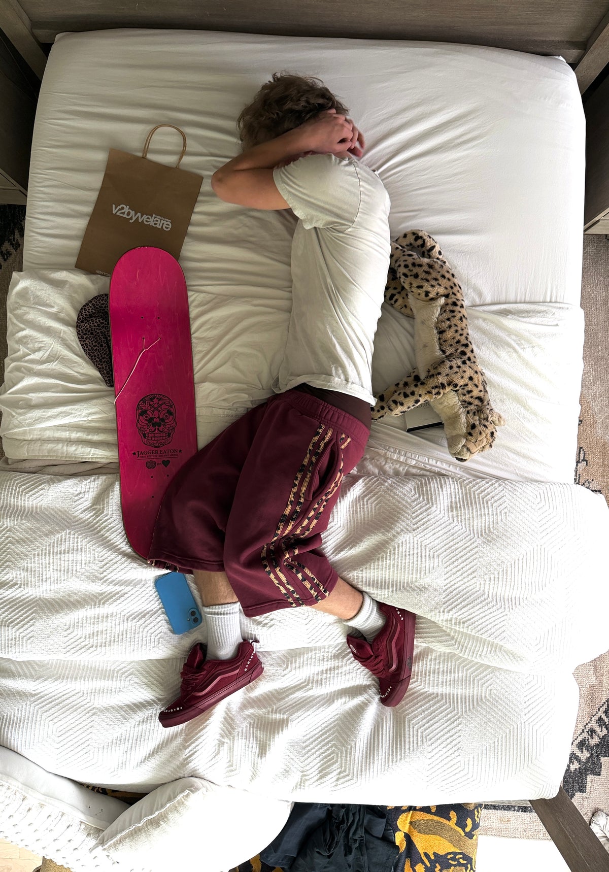 Burgundy Noire Shorts