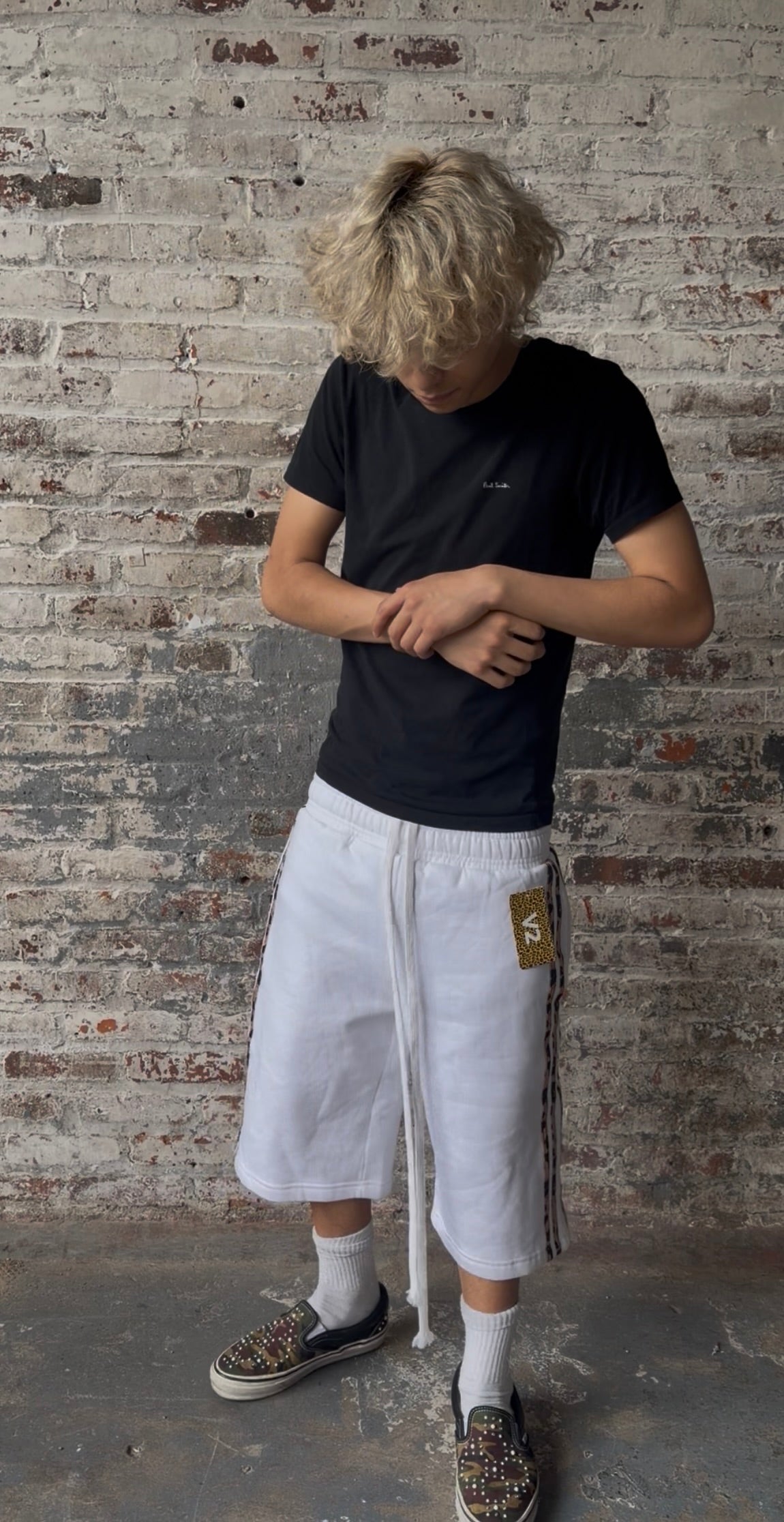 White Noire Shorts
