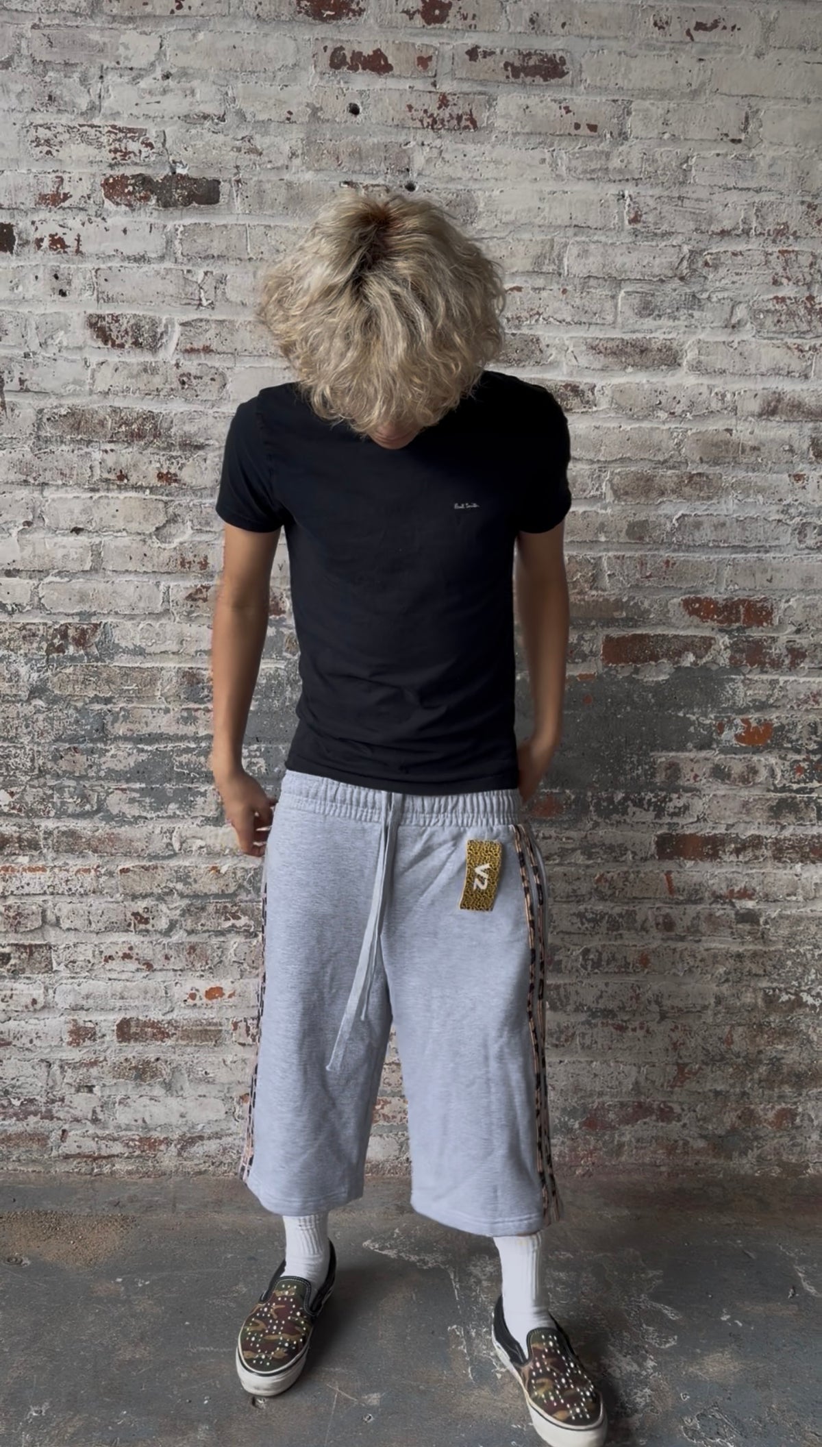 Grey Noire Shorts