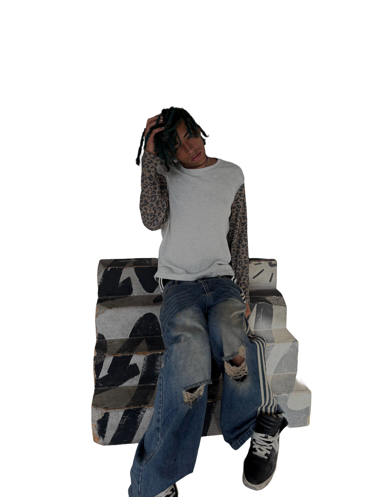 grey ashen thermal