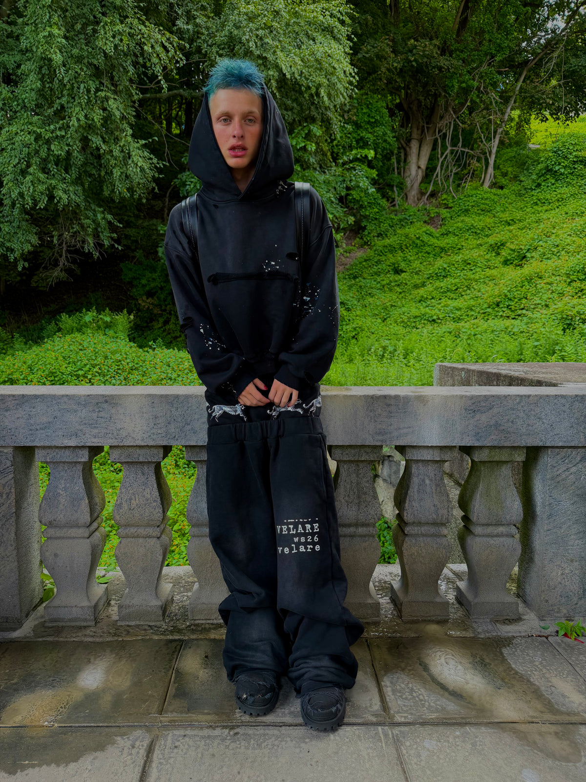 Black Tandem Sweats